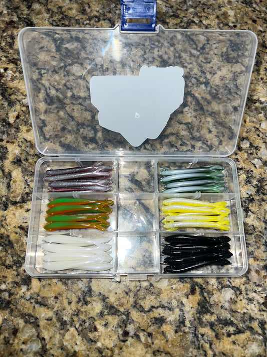 48 piece minnow kit