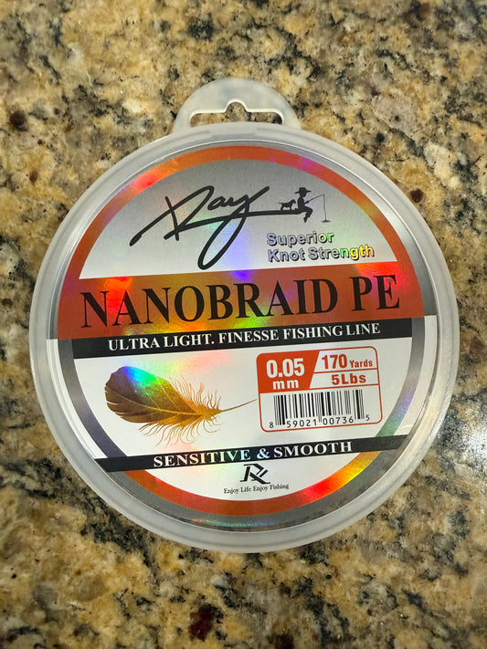 5LB orange rays braid