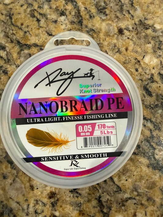5lb pink rays braid